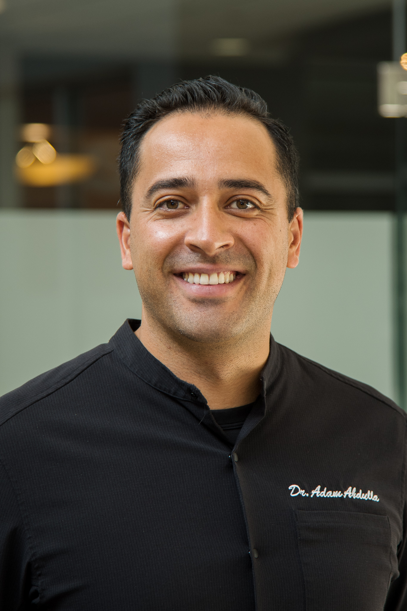 Portrait of Dr Adam Abdulla